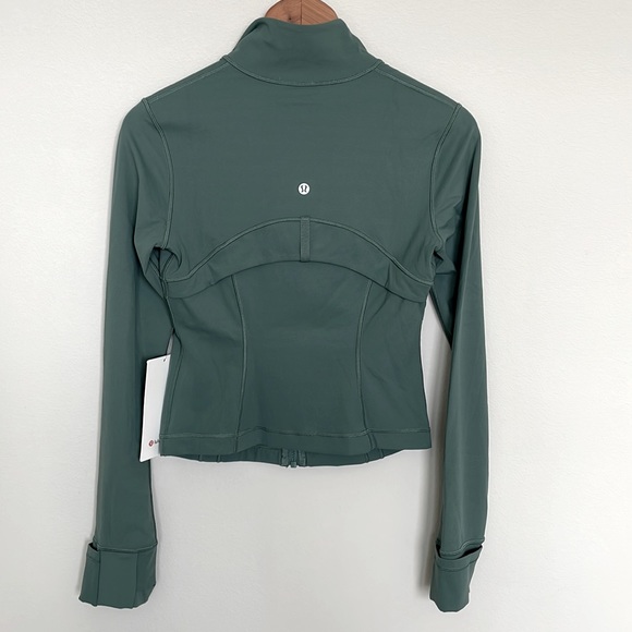 NWT Lululemon Cropped Define Jacket *Nulu Medium Forest Size 6 - Picture 2 of 10
